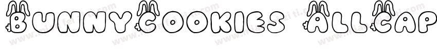 BunnyCookies AllCaps字体转换
